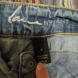 Lane Bryant ankle crop Jean's